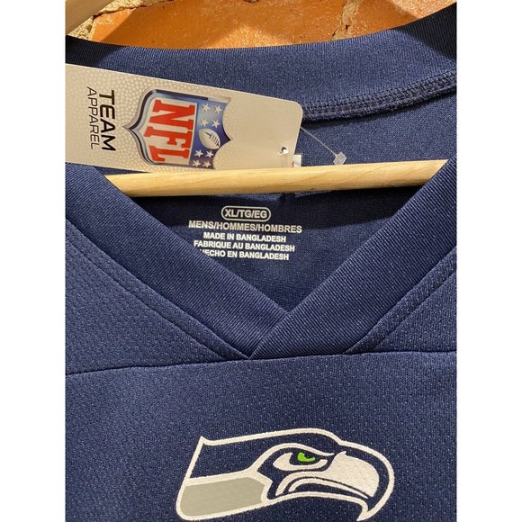 Russell Wilson #3 Seahawks NFL Team Apparel Men’s Size XL Jersey Seattle - Picture 2 of 3